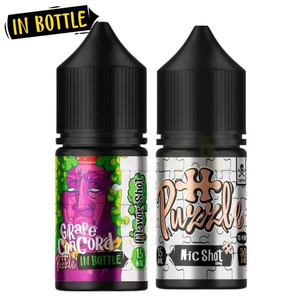 Набор Grape Concord - In Bottle Salt Puzzle 30 мл. 50 мг Набор Grape Concord - In Bottle Salt Puzzle 30 мл. 50 мг