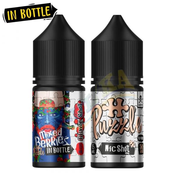 Набор Mixed Berries - In Bottle Salt Puzzle 30 мл. 50 мг Набор Mixed Berries - In Bottle Salt Puzzle 30 мл. 50 мг
