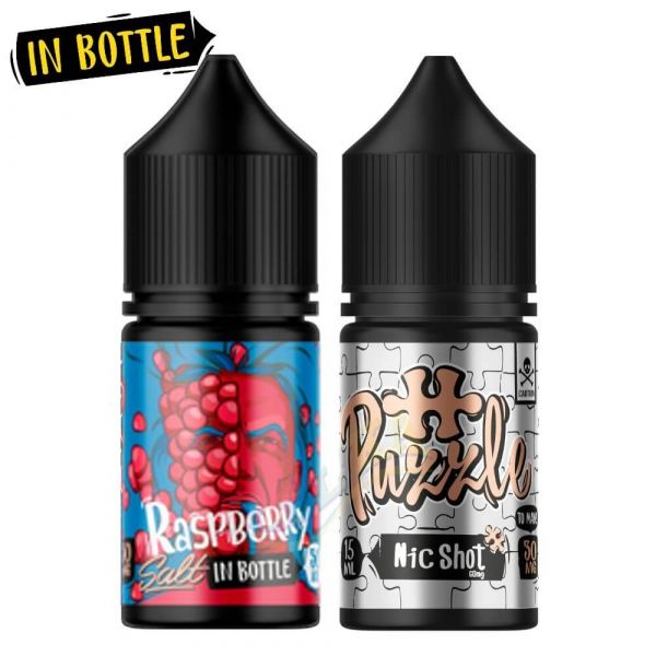 Набор Raspberry - In Bottle Salt Puzzle 30 мл. 50 мг Набор Raspberry - In Bottle Salt Puzzle 30 мл. 50 мг