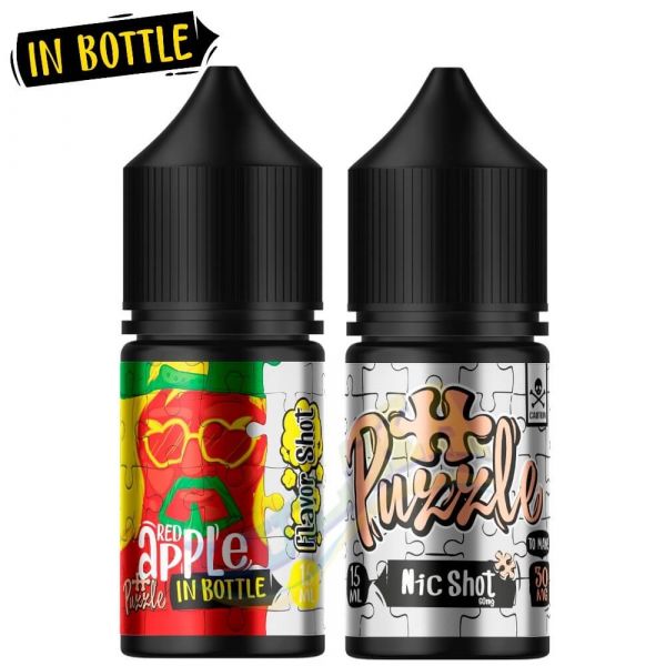 Набор Red Apple - In Bottle Salt Puzzle 30 мл. 50 мг Набор Red Apple - In Bottle Salt Puzzle 30 мл. 50 мг
