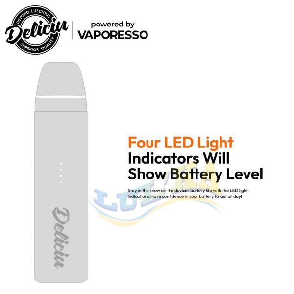 Vaporesso Deliciu Mate Pod Kit 800mAh (Black) Vaporesso Deliciu Mate Pod Kit 800mAh (Black)
