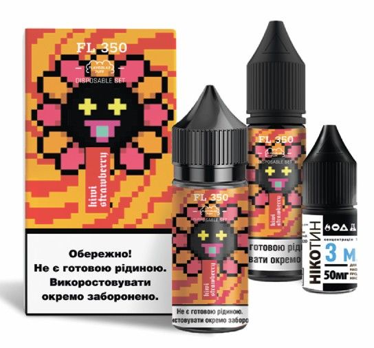 Набор FL 350 Kiwi Strawberry Salt 30 мл. Набор FL 350 Kiwi Strawberry Salt 30 мл.