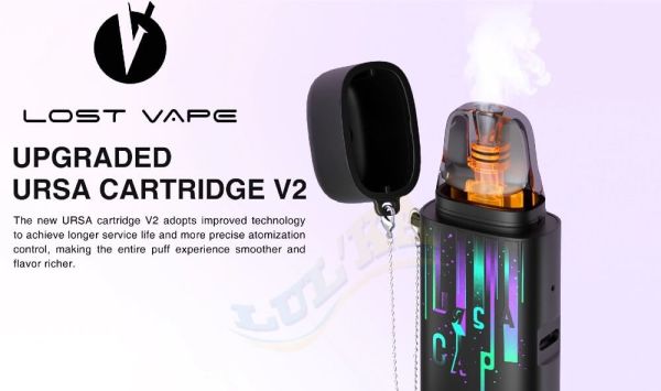 Lost Vape Ursa Cap Pod Kit 1000mAh (Joy Blue) Lost Vape Ursa Cap Pod Kit 1000mAh (Joy Blue)