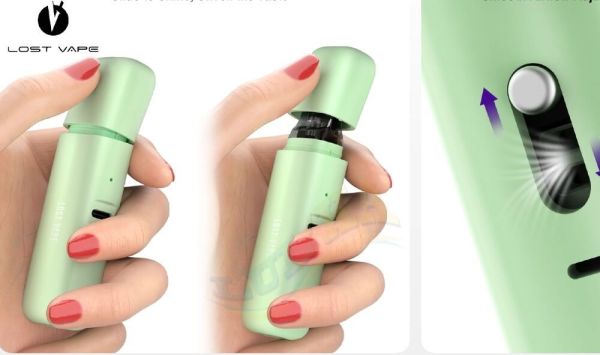 Lost Vape Ursa Cap Pod Kit 1000mAh (Joy Blue) Lost Vape Ursa Cap Pod Kit 1000mAh (Joy Blue)