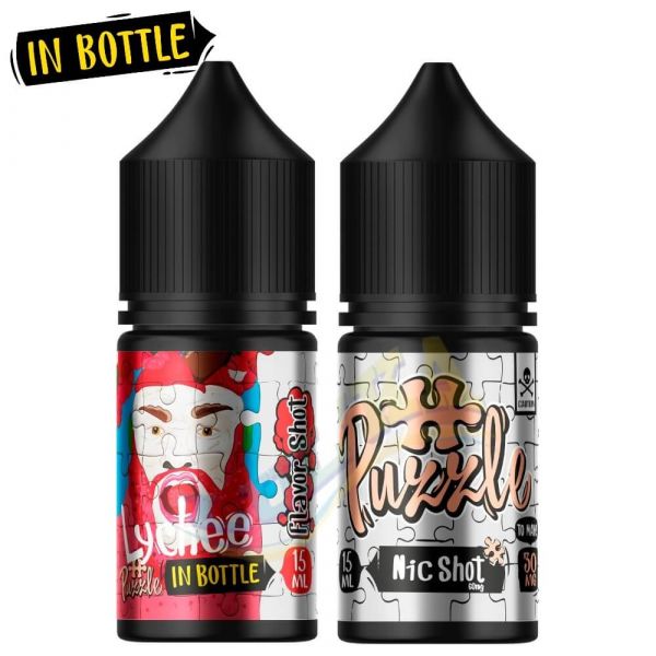 Набор Lychee - In Bottle Salt Puzzle 30 мл. 50 мг Набор Lychee - In Bottle Salt Puzzle 30 мл. 50 мг
