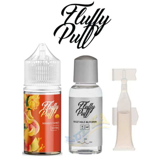 Набор Fluffy Puff Salt Mango Tango 30 мл. Набор Fluffy Puff Salt Mango Tango 30 мл.