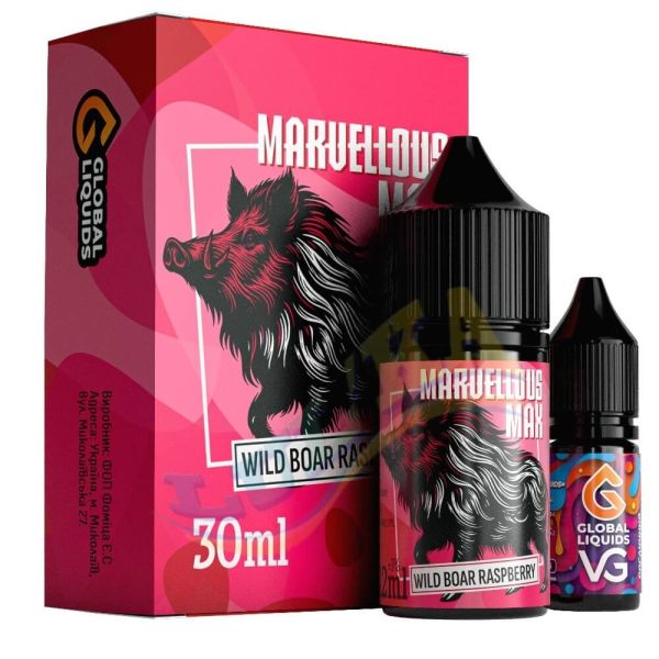 Набор Marvellous Max Flamingo Wild Strawberry 30 мл.  Набор Marvellous Max Flamingo Wild Strawberry 30 мл.