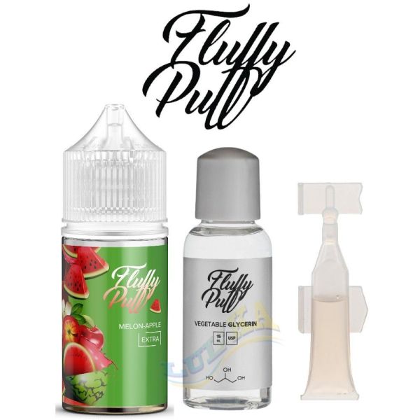 Набор Fluffy Puff Salt Melon Apple 30 мл. Набор Fluffy Puff Salt Melon Apple 30 мл.