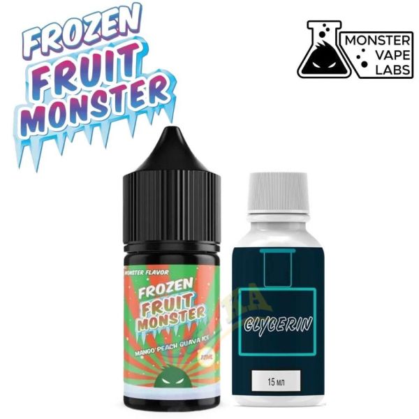 Набор Frozen Fruit Monster Salt Mango Peach Guava ICE 30 мл. Набор Frozen Fruit Monster Salt Mango Peach Guava ICE 30 мл.