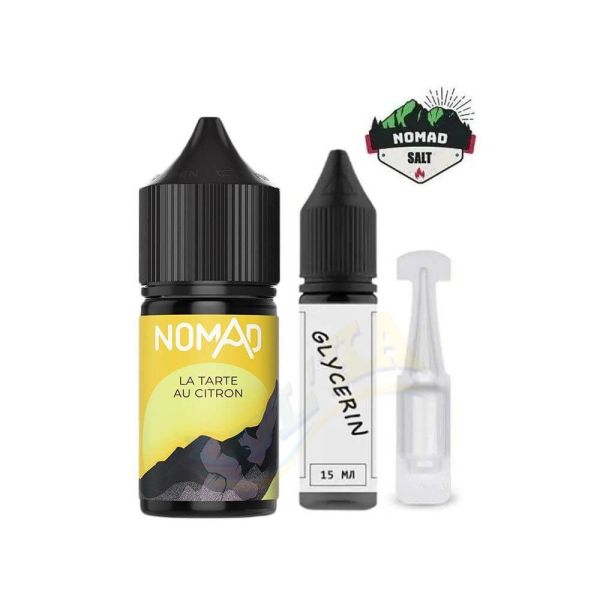 Набор Nomad Salt LaTarte au Citron (50 мг/мл) 30 мл. Набор Nomad Salt LaTarte au Citron (50 мг/мл) 30 мл.