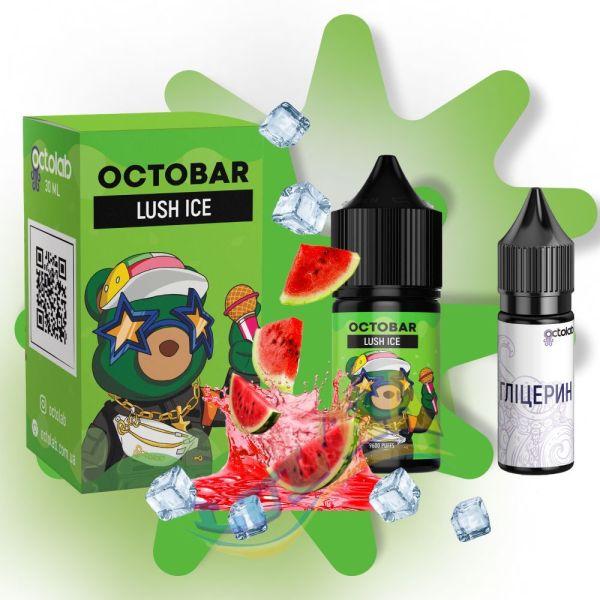 Octobar NFT Lush Ice Salt, 30 мл. Octobar NFT Lush Ice Salt, 30 мл.