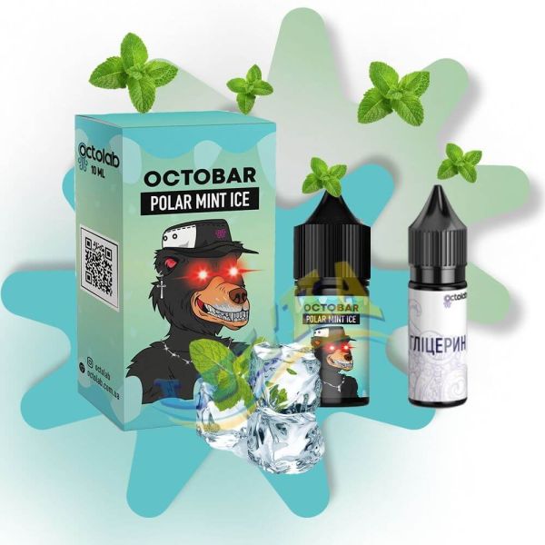 Octobar NFT Polar Mint Ice Salt, 30 мл. Octobar NFT Polar Mint Ice Salt, 30 мл.