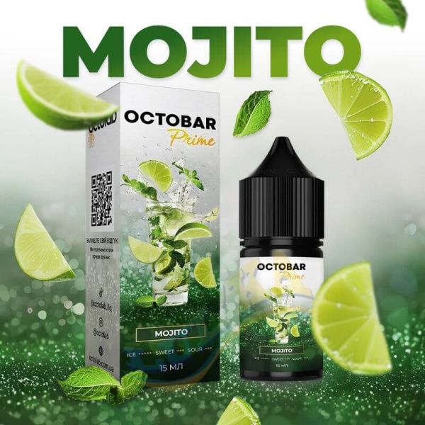 Набор Octobar Prime Salt Mojito 30 мл. Набор Octobar Prime Salt Mojito 30 мл.
