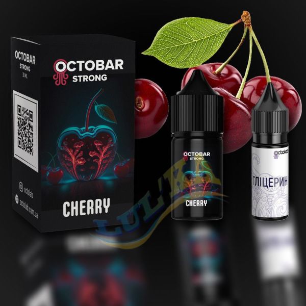 Набор Octobar Strong Cherry Salt (50 мг/мл) 30 мл. Набор Octobar Strong Cherry Salt (50 мг/мл) 30 мл.