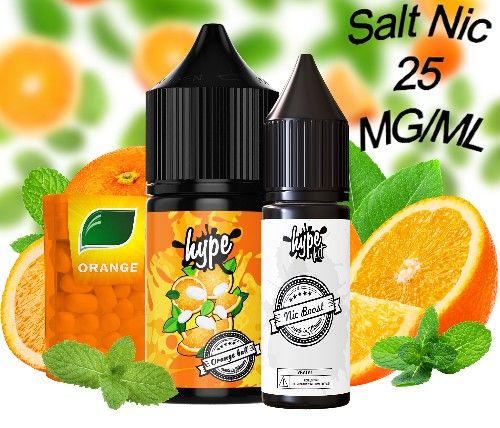 Набор Hype Orange Ball Salt (25 мг/мл) 30 мл. Набор Hype Orange Ball Salt (25 мг/мл) 30 мл.