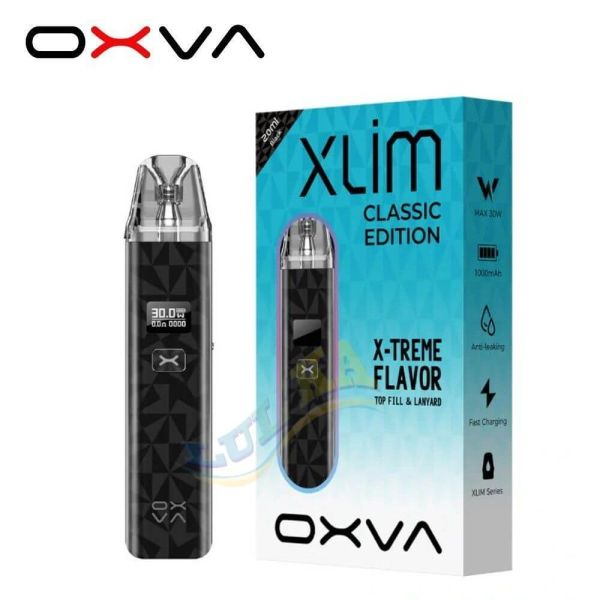 OXVA Xlim Classic Edition Kit 1000mAh (Black) OXVA Xlim Classic Edition Kit 1000mAh (Black)