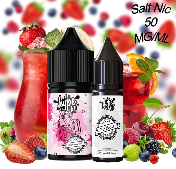 Набор Hype Pink Lemonade Salt (50 мг/мл) 30 мл. Набор Hype Pink Lemonade Salt (50 мг/мл) 30 мл.