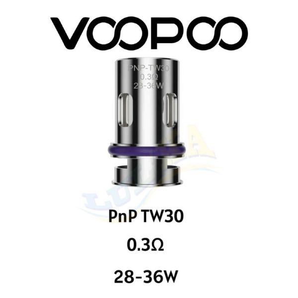 Випаровувач Voopoo PnP-TW30 Coil (0.3 ohm) Випаровувач Voopoo PnP-TW30 Coil (0.3 ohm)