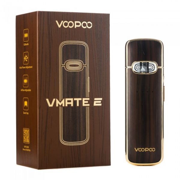 Voopoo VMATE E Pod Kit 1200mAh (Luxury Walnut) Voopoo VMATE E Pod Kit 1200mAh (Luxury Walnut)