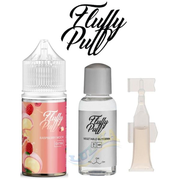 Набор Fluffy Puff Salt Raspberry Mochi 30 мл. Набор Fluffy Puff Salt Raspberry Mochi 30 мл.