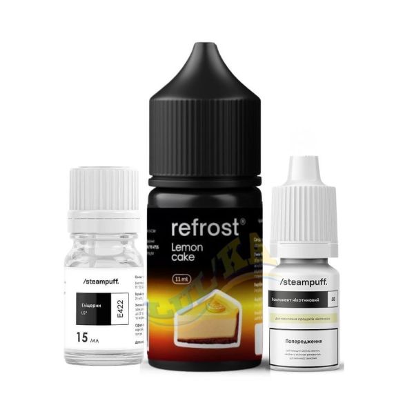 Набор Refrost Salt Lemon cake 30 мл. Набор Refrost Salt Lemon cake 30 мл.