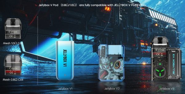 Картридж Rincoe Jellybox V Pod Cartridge (1.0 ohm) Картридж Rincoe Jellybox V Pod Cartridge (1.0 ohm)