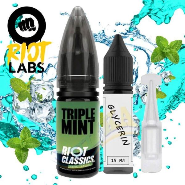 Набор Riot Classics - Triple Mint Salt 30 мл. Набор Riot Classics - Triple Mint Salt 30 мл.