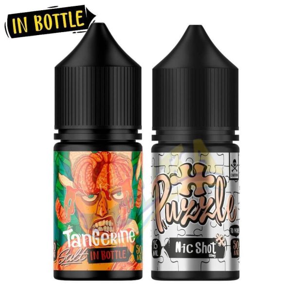 Набор Tangerine - In Bottle Salt Puzzle 30 мл. 50 мг Набор Tangerine - In Bottle Salt Puzzle 30 мл. 50 мг