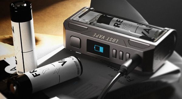 Lost Vape Thelema Quest 200W Box Mod (Gunmetal Carbon Fiber) Lost Vape Thelema Quest 200W Box Mod (Gunmetal Carbon Fiber)