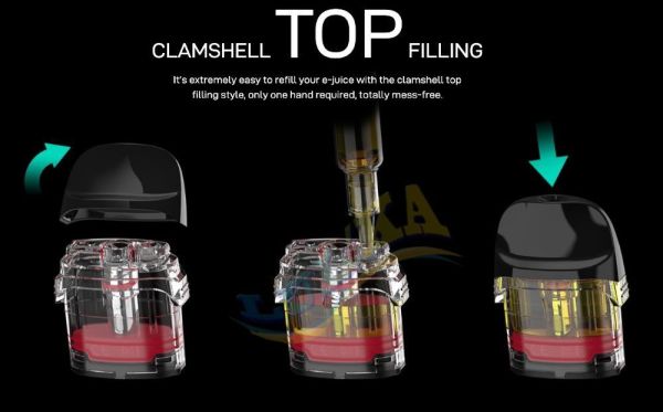 Картридж Vaporesso Luxe Q Top Fill 2.0ml (0.8 ohm) Картридж Vaporesso Luxe Q Top Fill 2.0ml (0.8 ohm)