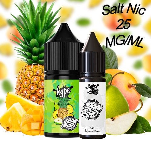 Набор Hype Tropic Salt (25 мг/мл) 30 мл. Набор Hype Tropic Salt (25 мг/мл) 30 мл.