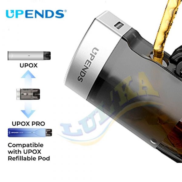 Upends Upox Pro Pod Kit 840 mAh (Midnight Black) Upends Upox Pro Pod Kit 840 mAh (Midnight Black)