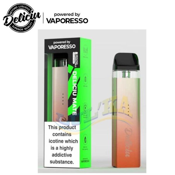 Vaporesso Deliciu Mate Pod Kit 800mAh (Black) Vaporesso Deliciu Mate Pod Kit 800mAh (Black)