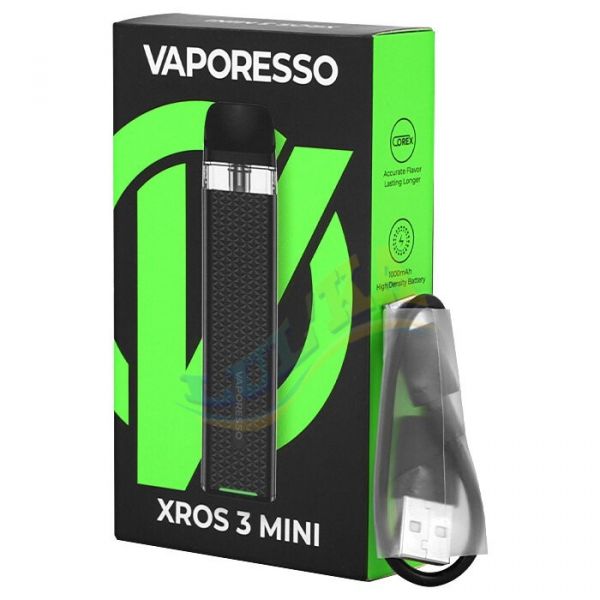 Vaporesso XROS 3 MINI Pod Kit 1000 mAh (Black) Vaporesso XROS 3 MINI Pod Kit 1000 mAh (Black)