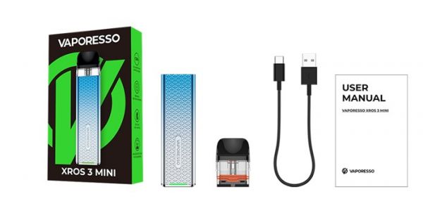 Vaporesso XROS 3 MINI Pod Kit 1000 mAh (Sky Blue) Vaporesso XROS 3 MINI Pod Kit 1000 mAh (Sky Blue)