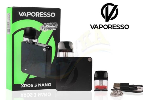 Vaporesso XROS 3 Nano Pod Kit 1000 mAh (Black)