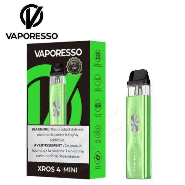 Vaporesso XROS 4 MINI Pod Kit 1000 mAh (Ice Green) Vaporesso XROS 4 MINI Pod Kit 1000 mAh (Ice Green)