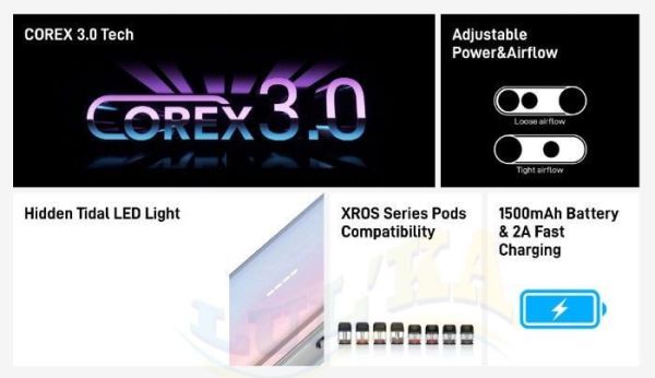 Vaporesso XROS 5 Mini Pod Kit 1500mAh (Flowing Pink) Vaporesso XROS 5 Mini Pod Kit 1500mAh (Flowing Pink)