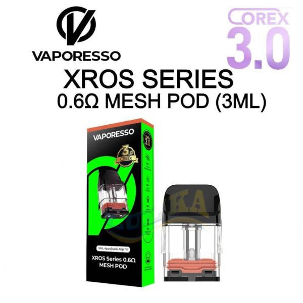 Картридж Vaporesso XROS COREX 3.0 3ml (0.6 ohm) Картридж Vaporesso XROS COREX 3.0 3ml (0.6 ohm)