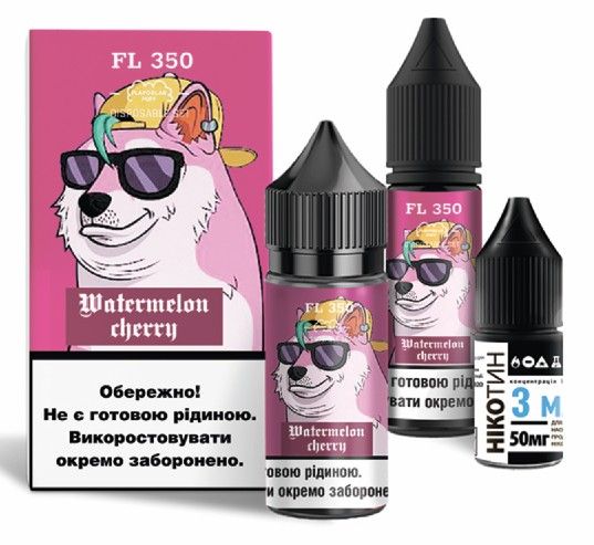 Набор FL 350 Watermelon Cherry Salt (50 мг/мл) 30 мл. Набор FL 350 Watermelon Cherry Salt (50 мг/мл) 30 мл.