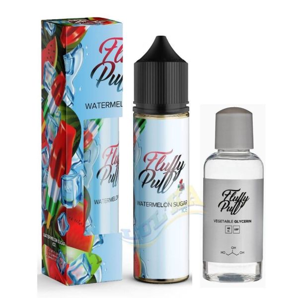 Набор Fluffy Puff Watermelon Sugar Ice 60мл Organic Набор Fluffy Puff Watermelon Sugar Ice 60мл Organic