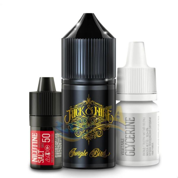 Набор Wick&Wire V2 Salt Jungle Bird 50 мг/мл 30 мл. Набор Wick&Wire V2 Salt Jungle Bird 50 мг/мл 30 мл.