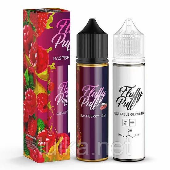 Набор Fluffy Puff Raspberry Jam 60мл Organiс Набор Fluffy Puff Raspberry Jam 60мл Organiс