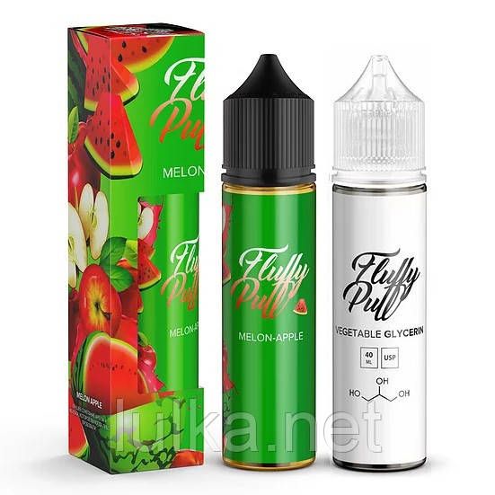 Набор Fluffy Puff Melon Apple 60мл Organiс Набор Fluffy Puff Melon Apple 60мл Organiс