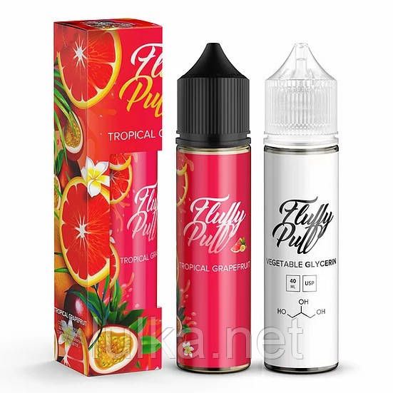 Набор Fluffy Puff Tropical Grapefruit 60мл Organiс Набор Fluffy Puff Tropical Grapefruit 60мл Organiс
