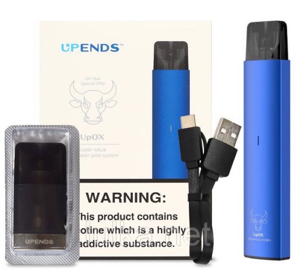 Upends Upox Pod System Kit 400 mAh (Blue) Upends Upox Pod System Kit 400 mAh (Blue)