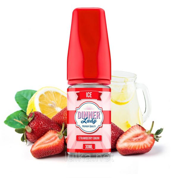 Ароматизатор Dinner Lady Strawberry Bikini 30мл. Ароматизатор Dinner Lady Strawberry Bikini 30мл.