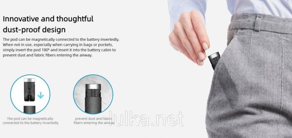 Upends Upox Pod System Kit 400 mAh (Silver) Upends Upox Pod System Kit 400 mAh (Silver)