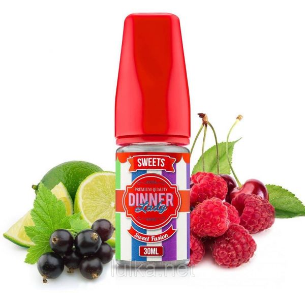 Ароматизатор Dinner Lady Sweet Fruits 30мл. Ароматизатор Dinner Lady Sweet Fruits 30мл.