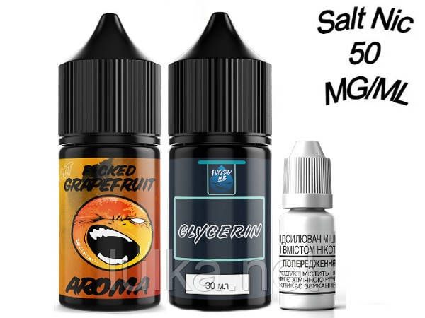 Набор Salt Fucked Grapefruit 50мг/мл 30мл. Набор Salt Fucked Grapefruit 50мг/мл 30мл.